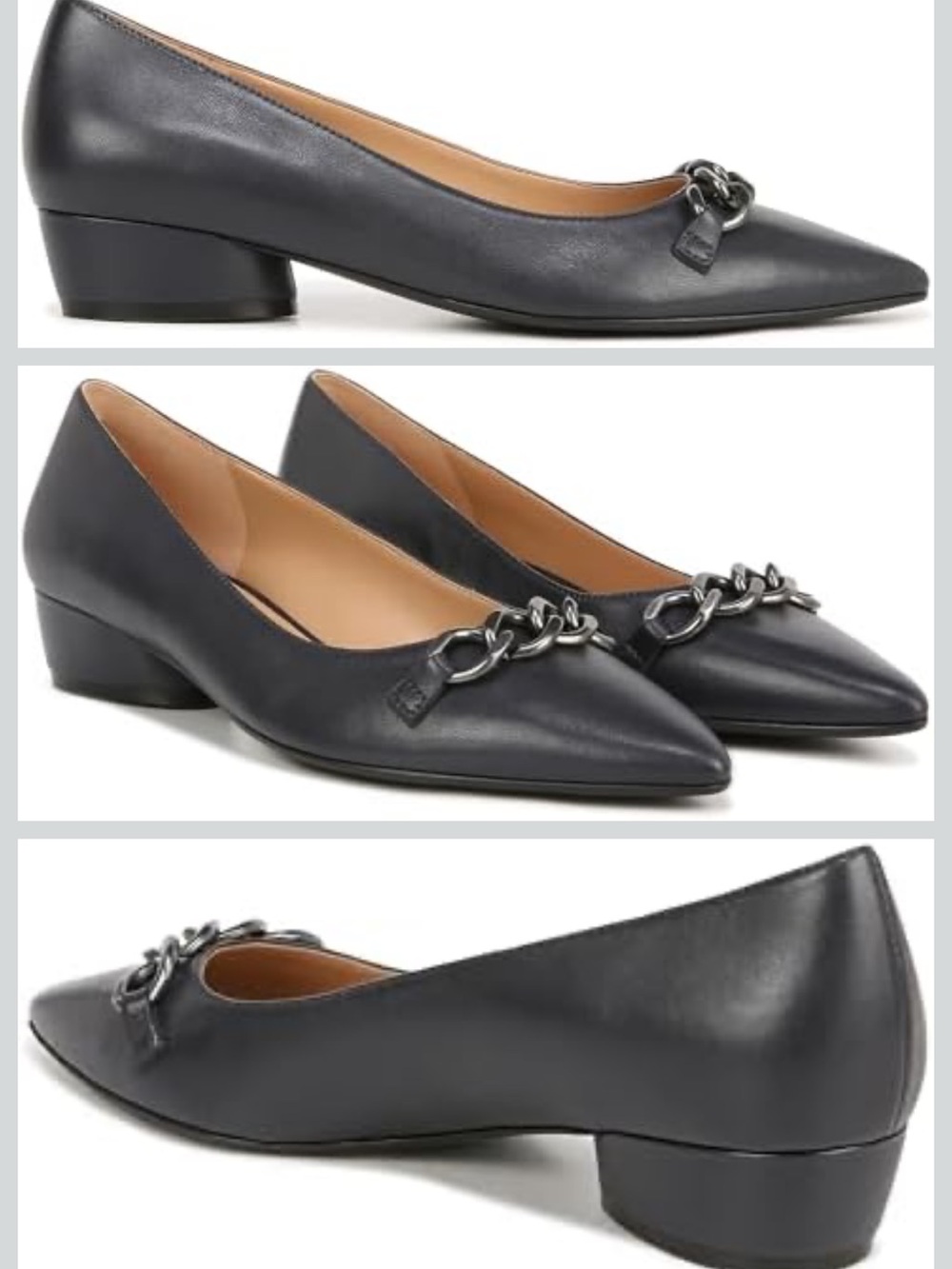 Naturalizer leather flats size 9